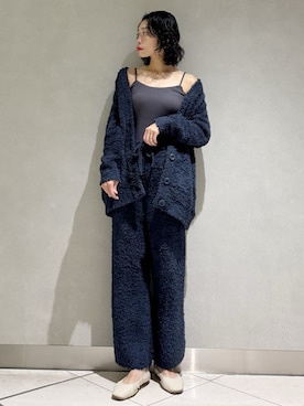 「アイテム（ルームウェア/パジャマ）」を使った、gelato piqueさん（レディース・168cm）の秋コーディネート