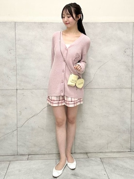 「アイテム（ルームウェア/パジャマ）」を使った、gelato piqueさん（レディース・166cm）の秋コーディネート