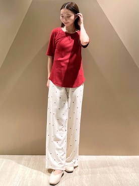 「アイテム（ルームウェア）」を使った、gelato piqueさん（レディース・150cm）の夏コーディネート