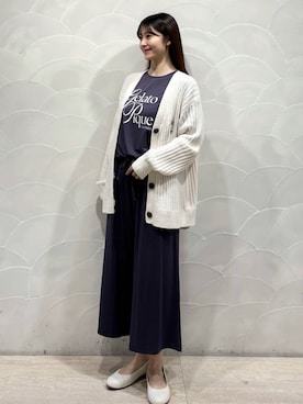 「アイテム（ルームウェア）」を使った、gelato piqueさん（レディース・154cm）の春コーディネート