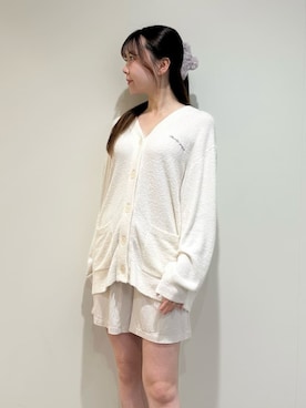 「アイテム（ヘアアクセサリー、パープル系）」を使った、gelato piqueさん（レディース・158cm）の夏コーディネート