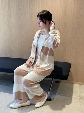 「アイテム（ルームウェア）」を使った、gelato piqueさん（レディース・158cm）の夏コーディネート