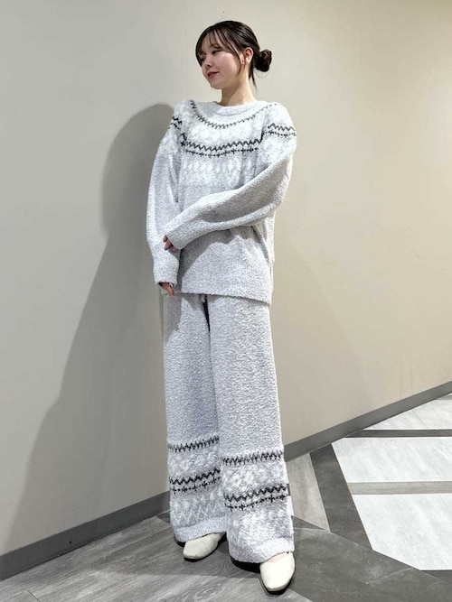 セール】ノルディックロングパンツ（ルームウェア/パジャマ）｜gelato
