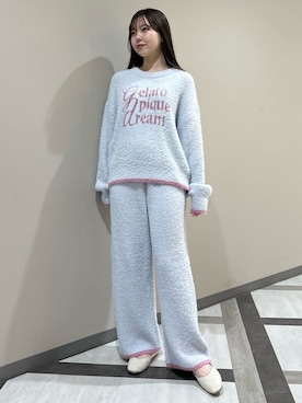 「アイテム（ルームウェア）」を使った、gelato piqueさん（レディース・158cm）の秋コーディネート