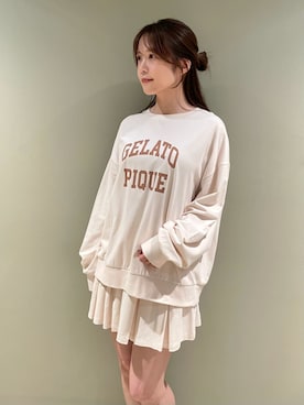 「アイテム（ルームウェア/パジャマ）」を使った、gelato piqueさん（レディース・157cm）の秋コーディネート