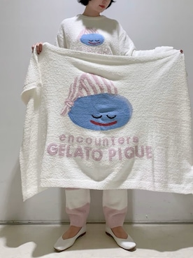 「アイテム（ルームウェア）」を使った、gelato piqueさん（レディース・155cm）の秋コーディネート