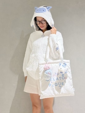 「カップル」｜gelato piqueさん（レディース・168cm）の夏コーディネート
