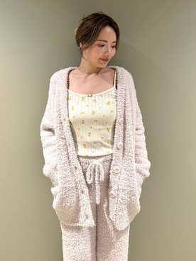 「アイテム（ルームウェア）」を使った、gelato piqueさん（レディース・157cm）の秋コーディネート