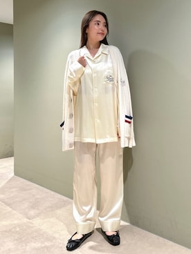 「アイテム（ルームウェア）」を使った、gelato piqueさん（レディース・157cm）の秋コーディネート