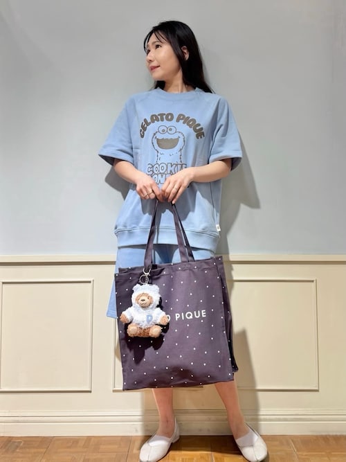 SESAME STREET】【UNISEX】裏毛プルオーバー＆ハーフパンツセット