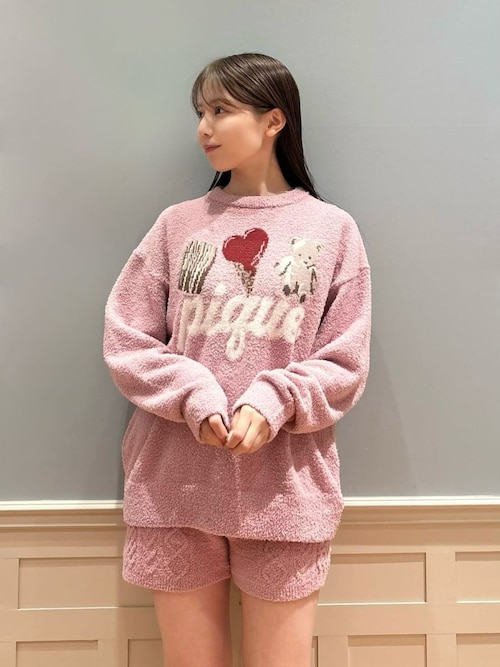 Valentine】アランショートパンツ（ルームウェア/パジャマ）｜gelato