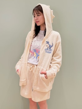 「アイテム（ルームウェア/パジャマ）」を使った、gelato piqueさん（レディース・156cm）の冬コーディネート