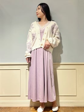 「アイテム（ルームウェア）」を使った、gelato piqueさん（レディース・158cm）の秋コーディネート