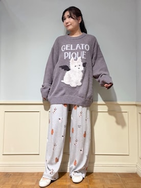 「コットン」｜gelato piqueさん（レディース・158cm）の秋コーディネート