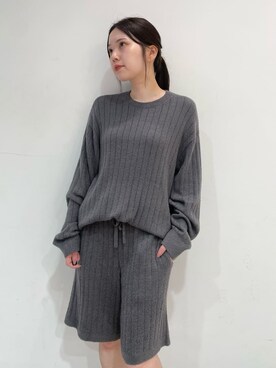 「アイテム（ルームウェア/パジャマ）」を使った、gelato piqueさん（レディース・158cm）の秋コーディネート