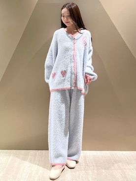 「アイテム（ルームウェア）」を使った、gelato piqueさん（レディース・150cm）の秋コーディネート