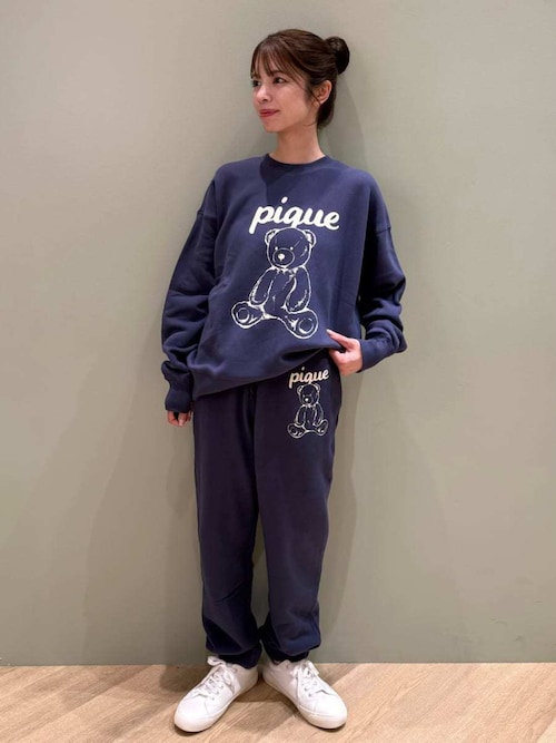 UNISEX】裏毛ワンポイントプルオーバー（ルームウェア/パジャマ