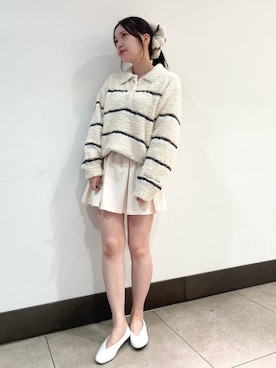 「アイテム（ルームウェア/パジャマ）」を使った、gelato piqueさん（レディース・158cm）の秋コーディネート