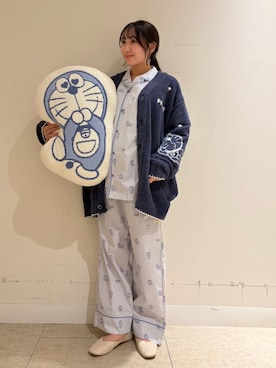 「アイテム（寝具）」を使った、gelato piqueさん（レディース・158cm）の冬コーディネート