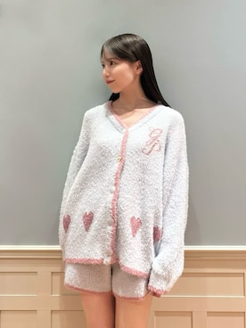 「アイテム（ルームウェア）」を使った、gelato piqueさん（レディース・161cm）の秋コーディネート