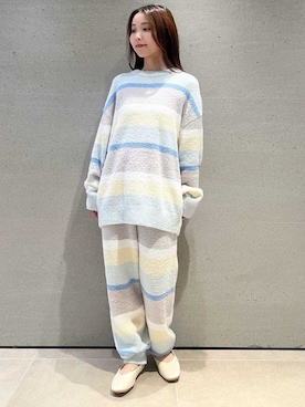 「アイテム（ルームウェア/パジャマ）」を使った、gelato piqueさん（レディース・150cm）の秋コーディネート