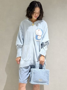 「アイテム（ルームウェア）」を使った、gelato piqueさん（レディース・168cm）の夏コーディネート