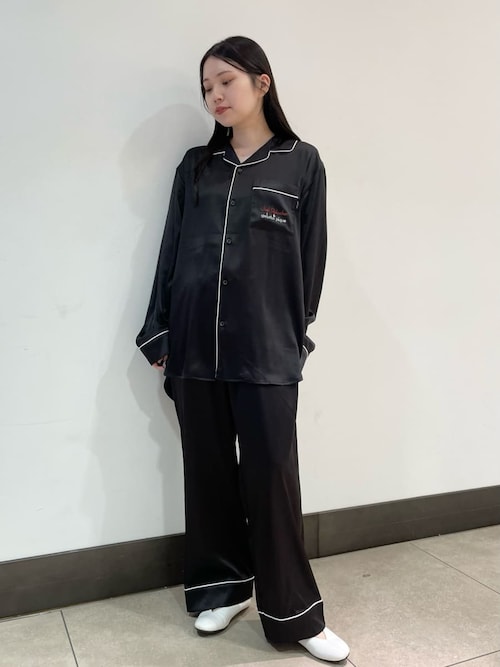 m*a様 ジェラートピケ ジョエルロブション　長パンツ ジョエルロブション ジェラートピケ ロングパンツ メンズM ブラック