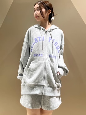 「アイテム（バレッタ/ヘアクリップ）」を使った、gelato piqueさん（レディース・150cm）の夏コーディネート