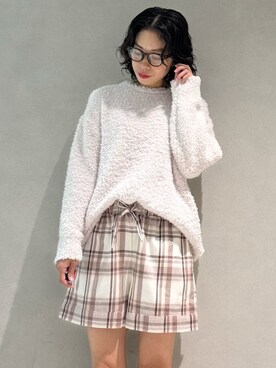 「アイテム（ルームウェア/パジャマ）」を使った、gelato piqueさん（レディース・168cm）の秋コーディネート