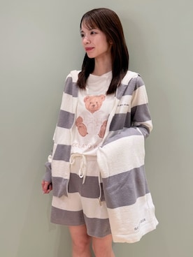 「アイテム（ブランケット）」を使った、gelato piqueさん（レディース・156cm）の冬コーディネート
