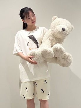 「アイテム（寝具）」を使った、gelato piqueさん（レディース・158cm）の夏コーディネート
