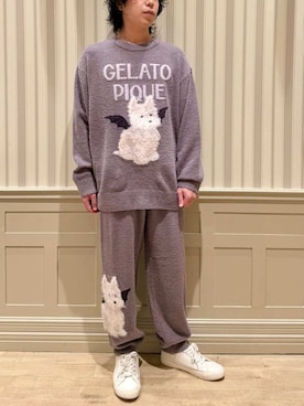 「セットアイテム」｜gelato piqueさん（メンズ・170cm）の秋コーディネート