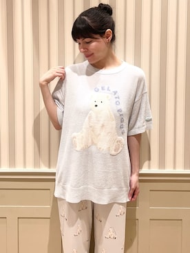 「アニマル」｜gelato piqueさん（レディース・160cm）の夏コーディネート