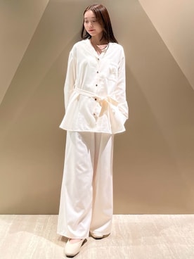 「アイテム（ルームウェア）」を使った、gelato piqueさん（レディース・150cm）の冬コーディネート