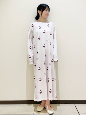 「アイテム（ルームウェア/パジャマ）」を使った、gelato piqueさん（レディース・155cm）の秋コーディネート