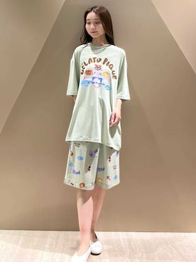 「カップル」｜gelato piqueさん（レディース・150cm）の夏コーディネート