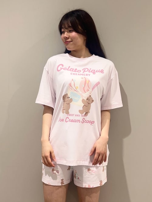 アイスクリームベア柄ショートパンツ（ルームウェア/パジャマ