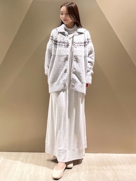 「アイテム（ルームウェア）」を使った、gelato piqueさん（レディース・150cm）の秋コーディネート