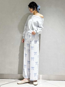 「アイテム（その他ルームウェア）」を使った、gelato piqueさん（レディース・168cm）の秋コーディネート