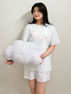 「アイテム（インテリア）」を使った、gelato piqueさん（レディース・164cm）の夏コーディネート