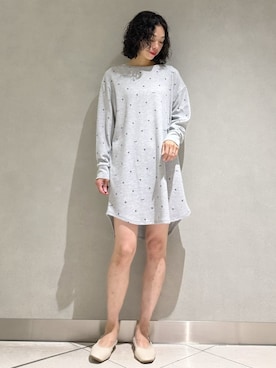 「アイテム（ルームウェア）」を使った、gelato piqueさん（レディース・168cm）の夏コーディネート