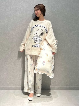 「アイテム（インテリア）」を使った、gelato piqueさん（レディース・156cm）の秋コーディネート