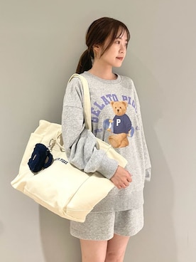 「アイテム（ポーチ）」を使った、gelato piqueさん（レディース・157cm）の夏コーディネート