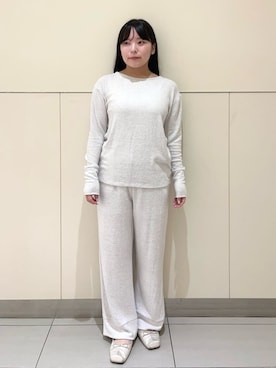 「アイテム（ルームウェア）」を使った、gelato piqueさん（レディース・155cm）の夏コーディネート