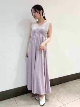 「アイテム（ルームウェア/パジャマ）」を使った、gelato piqueさん（レディース・158cm）の秋コーディネート