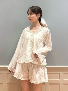 「アイテム（ルームウェア、その他）」を使った、gelato piqueさん（レディース・161cm）の夏コーディネート