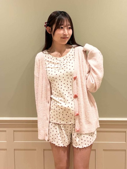 ハートミニヘアクリップ2点セット（その他ルームウェア）｜gelato