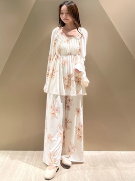 「アイテム（ルームウェア/パジャマ）」を使った、gelato piqueさん（レディース・150cm）の秋コーディネート