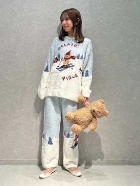 「アイテム（その他雑貨）」を使った、gelato piqueさん（レディース・156cm）の秋コーディネート