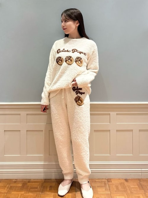 セール】ドーナツジャガードプルオーバー（ルームウェア/パジャマ